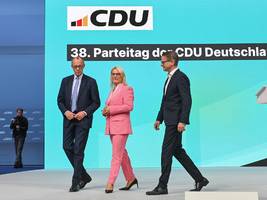 cdu-parteitag: kommt merz  in stuttgart ohne schrammen davon?